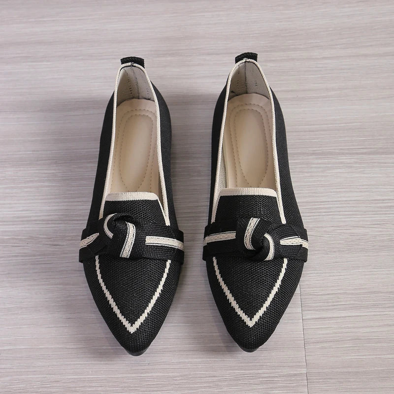 Evelyn Twist Knot Loafers