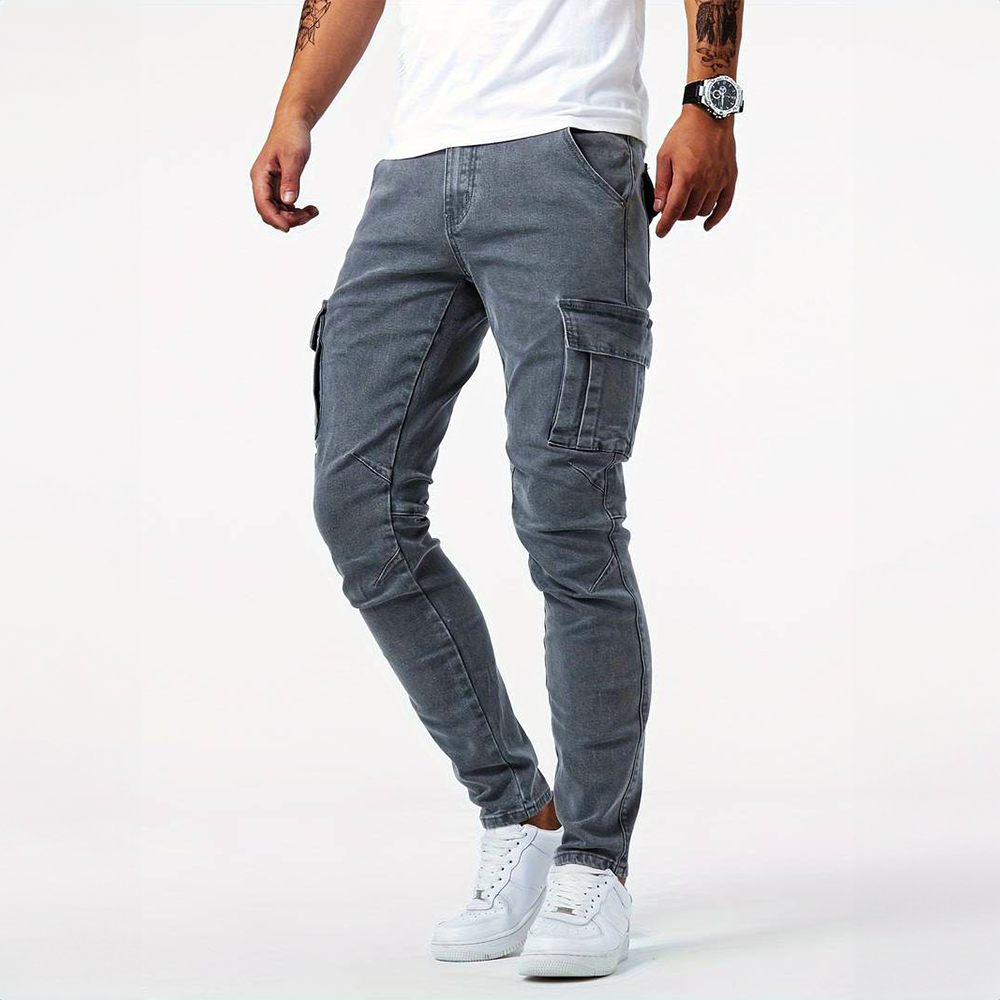 Urban Denim Cargo Jeans