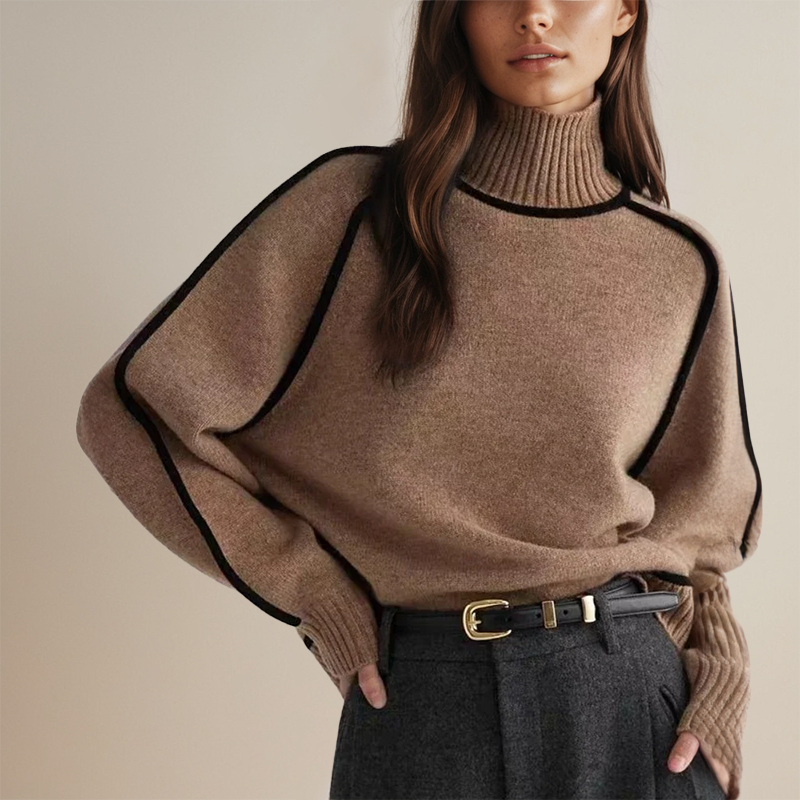 Emilie Cashmere Turtleneck