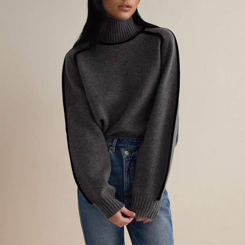 Emilie Cashmere Turtleneck