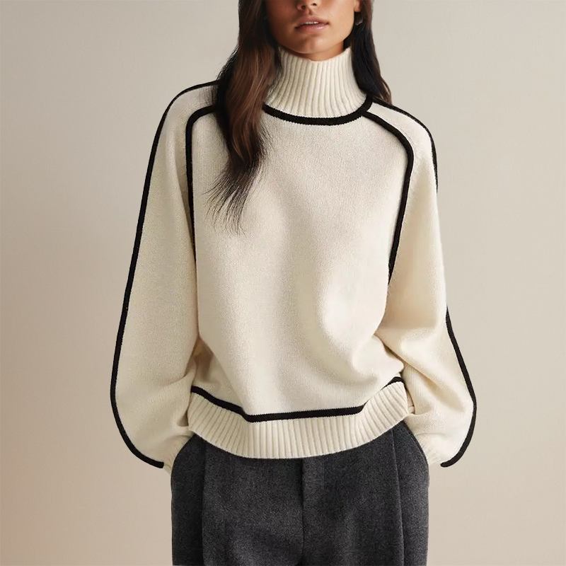 Emilie Cashmere Turtleneck