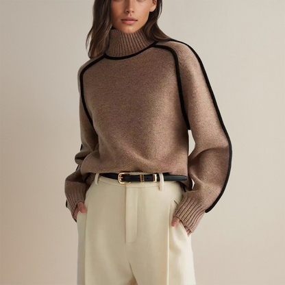 Emilie Cashmere Turtleneck