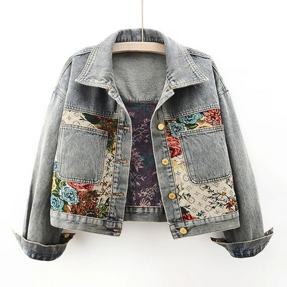 Lyon Blossom Denim Jacket