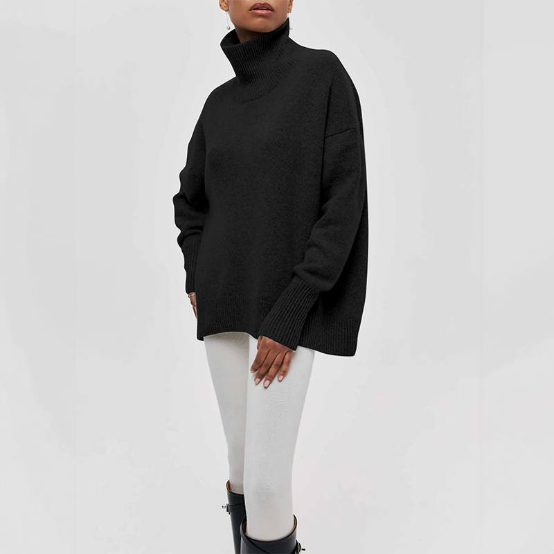 Amelie Knit Turtleneck Sweater