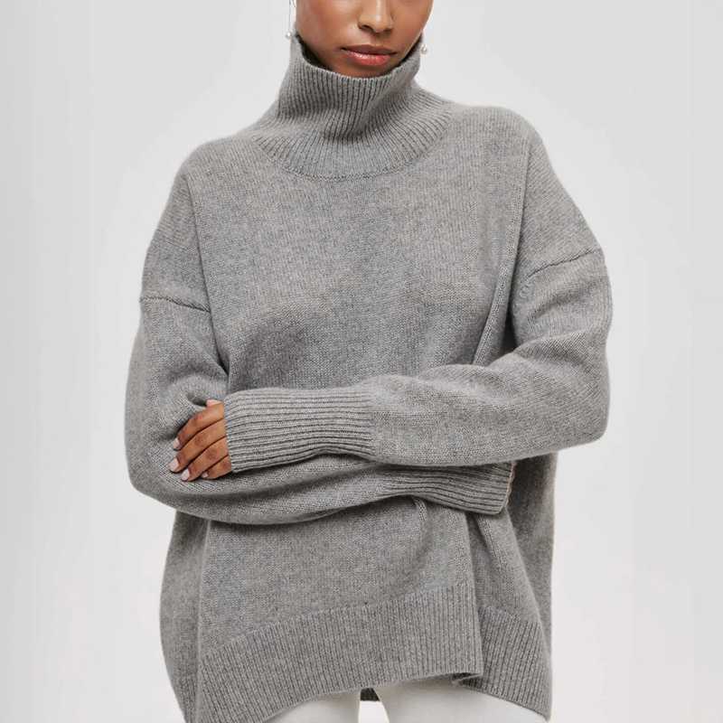 Amelie Knit Turtleneck Sweater