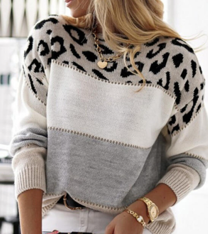 Leila | Leopard Print Sweater