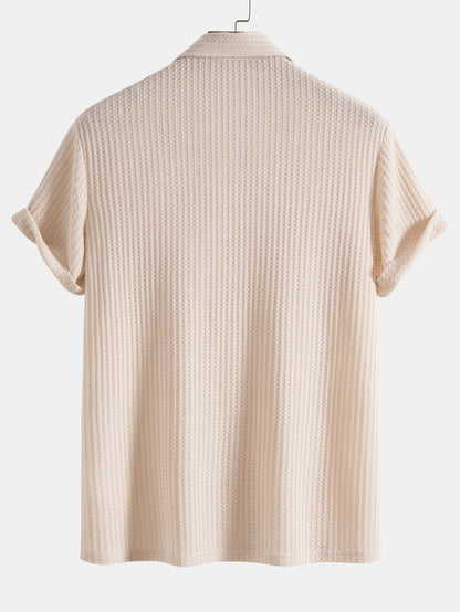 Milano Waffle Knit Polo